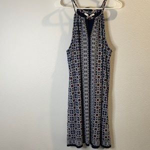 Max Studio Blue Pattern Dress